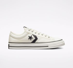 Converse Star Player 76 Premium Canvas Vintage White/Black (A01608C)