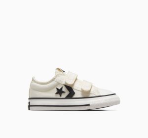 Converse Star Player 76 Easy-On Foundational Canvas White/ Black (A05222C)