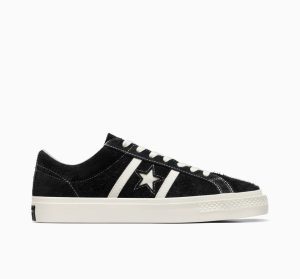 Converse One Star Academy Pro Suede Black Black/ White (A06426C)