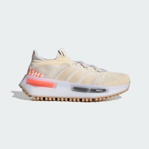 adidas NMD_S1 Schuh Wonder White / Wonder White / Solar Red (IE2079)