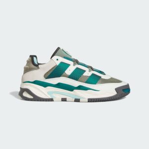 adidas Niteball Schuh White Tint / Legacy Teal / Legacy Green (H06509)