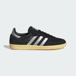 adidas Samba OG Schuh Core Black / Matte Silver / Almost Yellow (IE8128)