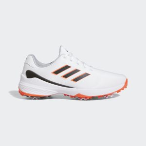 adidas ZG23 Golfschuh Cloud White / Core Black / Semi Solar Red (HP2223)