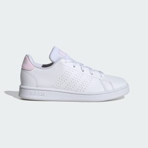 adidas Advantage Lifestyle Court Lace Schuh Cloud White / Clear Pink / Clear Pink (IG4255)