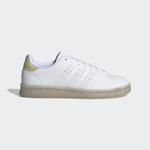 adidas Advantage Sustainable Schuh Cloud White / Sandy Beige / Sandy Beige Met (GX8226)