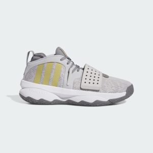 adidas Dame 8 Extply Basketballschuh Light Solid Grey / Gold Metallic / Grey Three (IG8086)
