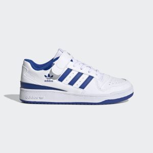adidas Forum Low Schuh Cloud White / Royal Blue / Cloud White (FY7978)