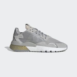 adidas Nite Jogger Grey Two Gold Metallic
