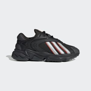 adidas OZTRAL Schuh Core Black / Silver Metallic / Solar Red (HR0265)