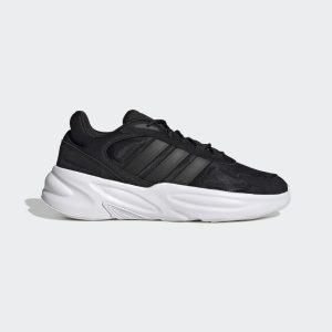 adidas Ozelle Cloudfoam Schuh Core Black / Core Black / Grey Six (GX6763)