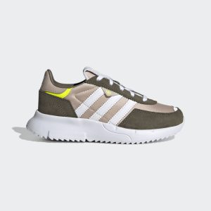 adidas Retropy F2 Schuh Wonder Taupe / Cloud White / Olive Strata (HQ1539)