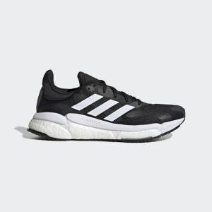 adidas Solarboost 4 Laufschuh Core Black / Cloud White / Grey Six (GX3044)