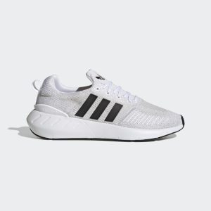 adidas Swift Run 22 Schuh Cloud White / Core Black / Grey One (GY3047)