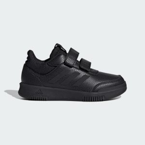 adidas Tensaur Sport Training Hook and Loop Schuh Core Black / Core Black / Grey Six (GW6439)