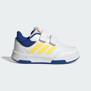 adidas Tensaur Hook and Loop Schuh Cloud White / Spark S24 / Royal Blue (IG8801)