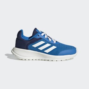adidas Tensaur Run Schuh Blue Rush / Core White / Dark Blue (GW0396)