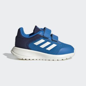 adidas Tensaur Run Schuh Blue Rush / Core White / Dark Blue (GZ5858)