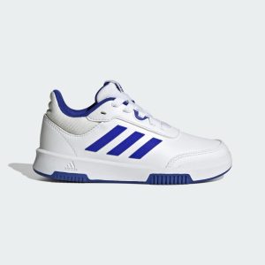 adidas Tensaur Sport Training Lace Schuh Cloud White / Lucid Blue / Core Black (H06314)