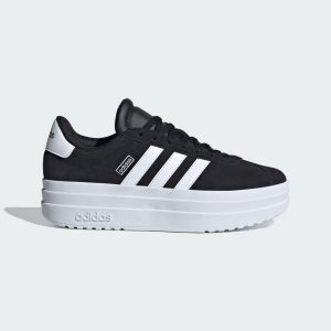 adidas VL Court Bold Lifestyle Shoes Kids Core Black / Cloud White / Cloud White (IH4777)