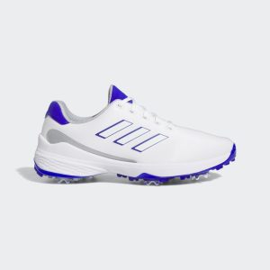 adidas ZG23 Golfschuh Cloud White / Lucid Blue / Silver Metallic (GW1179)
