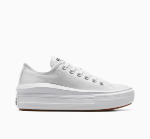 Converse Canvas Color Chuck Taylor All Star Move Low Top White White (570257C)