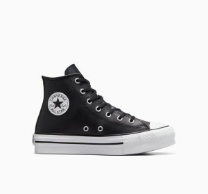 Converse Chuck Taylor All Star Lift Platform Leather White White (A01015C)