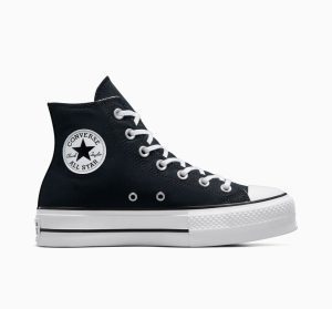 Converse Chuck Taylor All Star Platform High Top Black Black (560845C)
