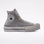 Converse Chuck Taylor All Star Lift Smoked Canvas High Top Grey Grey (563113C)