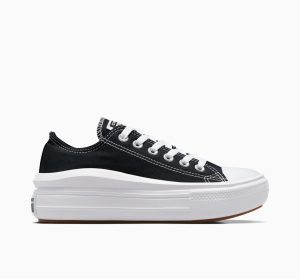 Converse Canvas Color Chuck Taylor All Star Move Low Top Black Black (570256C)