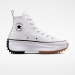 Converse Run Star Hike Platform Foundational Leather Black Black (A04293C)