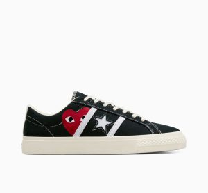Converse Converse x PLAY Comme des Garçons One Star Academy Pro Black (A09870C)