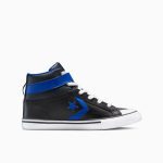 Converse Pro Blaze Strap Leather Black, White (A13076C)