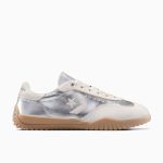 Converse Run Star Trainer Metallic Canvas Dull Silver/Vintage White (A15189C)