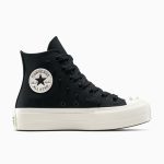 Converse Chuck Taylor All Star Lift Platform Spikes Black Black/Vintage White/Black (A15540C)