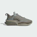 adidas Alphaboost V1 Schuh Silver Pebble / Wonder Silver / Olive Strata (IG3638)