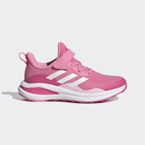 adidas FortaRun Sport Elastic Lace Top Strap Laufschuh Bliss Pink / Cloud White / Pulse Magenta (GZ1827)