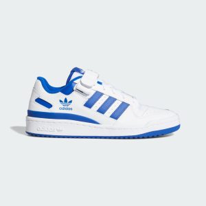 adidas Forum Low Schuh Cloud White / Cloud White / Royal Blue (FY7756)
