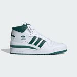 adidas Forum Mid Schuh Cloud White / Collegiate Green / Cloud White (IG3758)