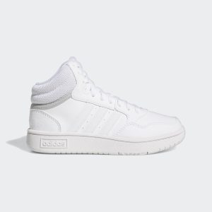 adidas Hoops Mid Schuh Cloud White / Cloud White / Grey Two (GW0401)