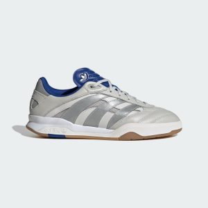 adidas Predator Mundial Shoes Grey One / Silver Metallic / Gum (IE5675)