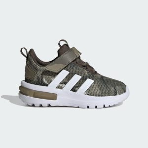 adidas Racer TR23 Kids Schuh Olive Strata / Cloud White / Shadow Olive (ID8362)