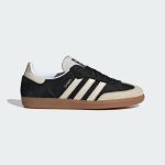 adidas Samba OG Schuh Core Black / Wonder White / Silver Metallic (IE5836)