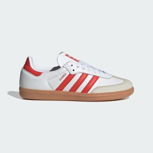 adidas Samba OG Schuh Cloud White / Solar Red / Off White (IF6513)