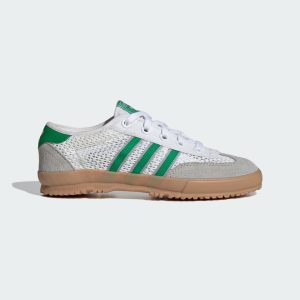 adidas Tischtennis Schuh Cloud White / Green / Grey Two (IE0874)
