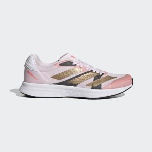 adidas Adizero RC 4 Laufschuh Almost Pink / Copper Metallic / Grey Six (GX8156)