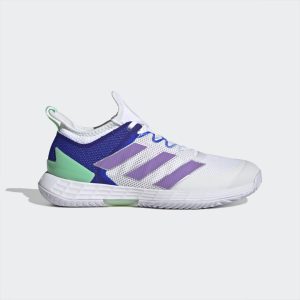 adidas Adizero Ubersonic 4 Tennisschuh Cloud White / Violet Fusion / Silver Metallic (HQ8390)