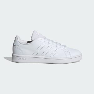 adidas Advantage Base Court Lifestyle Schuh Cloud White / Cloud White / Bliss Orange (GW7105)