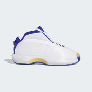 adidas Crazy 1 Basketballschuh Cloud White / Bold Blue / Matte Gold (IG3734)