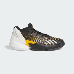 adidas D.O.N. Issue 4 Basketballschuh Core Black / Team Colleg Gold 2 / Cloud White (HR0720)