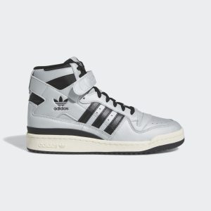 adidas Forum 84 High Schuh Silver Metallic / Core Black / Grey Two (FZ6302)